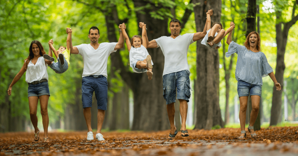 A Group of Parent and Kids Friends- All helping to tackle a mum's and dad's loneliness.