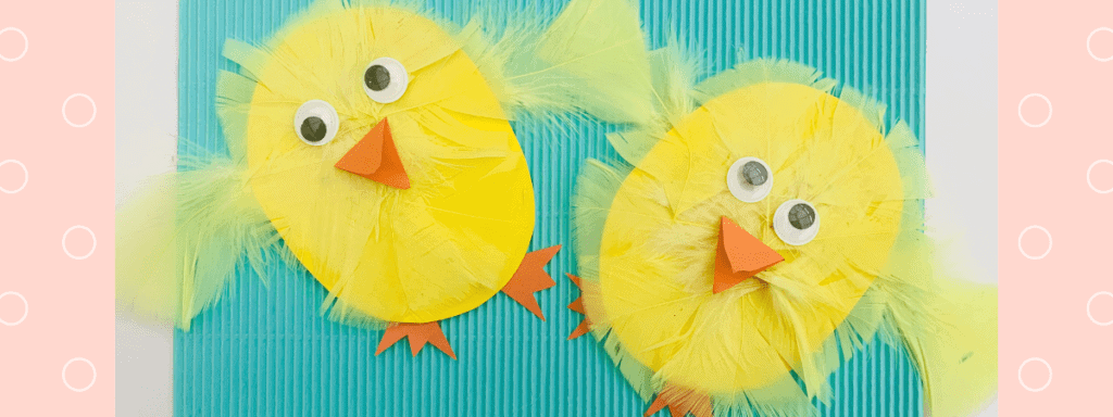 Easter craft - cheery chicks