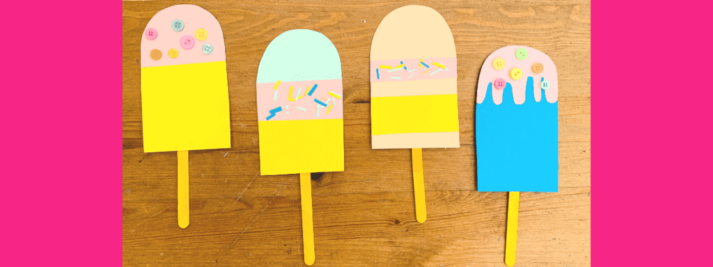 summer crafts lollipops