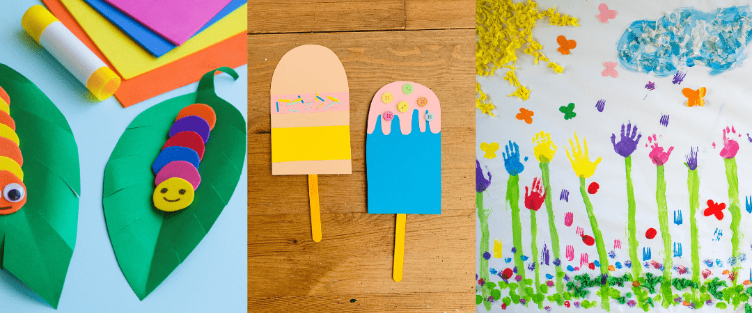 11 Wonderfully cute and super simple summer crafts for kids