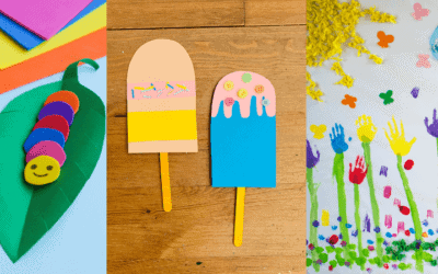 11 Wonderfully cute and super simple summer crafts for kids