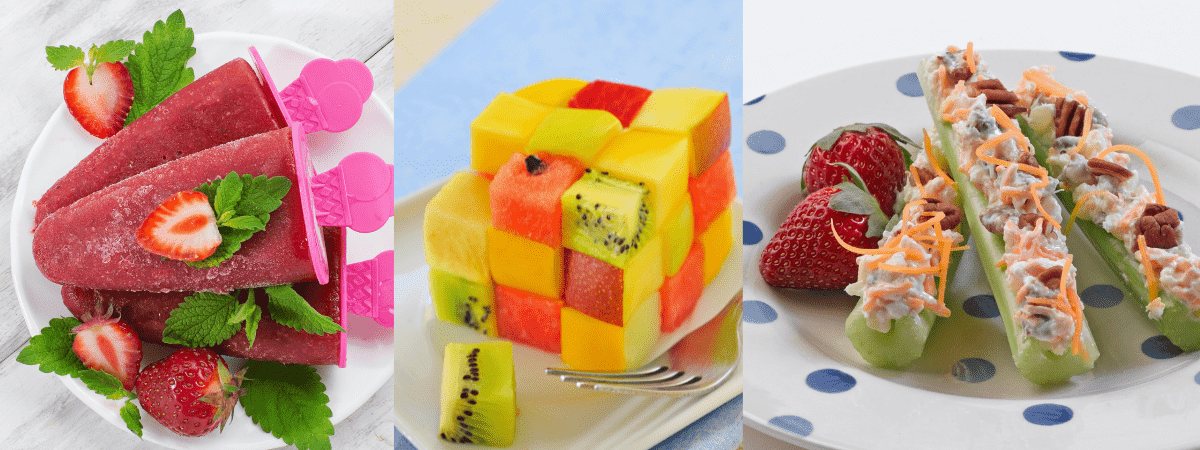 Simple, healthy, and colourful Summer Snack ideas for kids