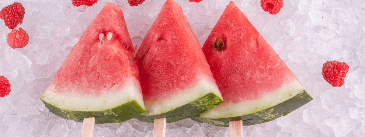 watermelon lollies summer food