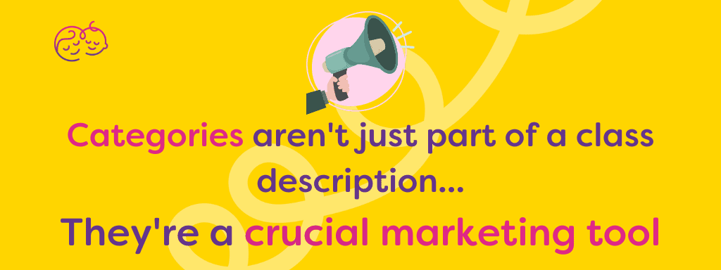 Categories are an important marketing tool!