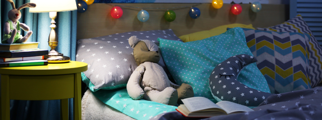 Autism and sleep in children- image shows a children's bedroom 